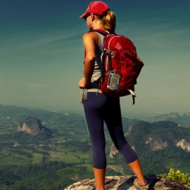 QFX R-30C Solar & Emergency Hand-Crank Rechargeable Radio +Bluetooth +USB/SD/LED - Silver