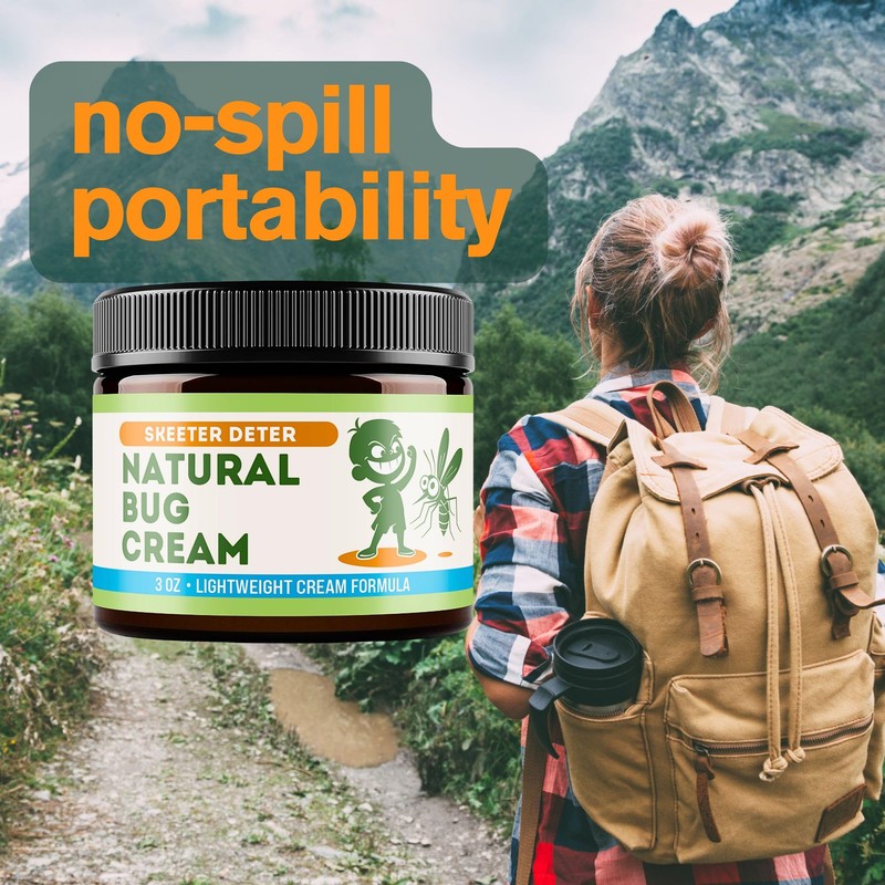 Magnum Solace Natural Bug Cream - No Spray Formula, Made