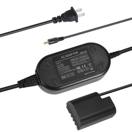 SinFoxeon DMW-DCC12 DMW-AC8 Camera AC Power Adapter Replace Panasonic BLF-19 Battery for Panasonic Lumix DMC-GH3, DMC-GH4, DMC-GH3K, DMC-GH4K, DC-GH5, DC-G9 Camera