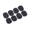 80Pcs Sax Mouthpiece Pad Silicone Black Cushion Patches Wind Instrument