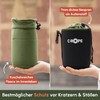 C-Rope Neoprene Lens Pouch with Fleece Lining, Lens Case for