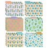 12 Pack Decorative Succulent 3 Tab File Folders, Letter Size,