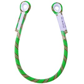 Prusik Cord Eye-to-Eye Pre-Sewn Nylon Heat Resistant Friction Prusik Loop Prusik Rope Plastic Cover 22KN Climbing Utility Cord Multiple Sizes of Multi-Purpose Rope for Rescue Arborist Mountaineering