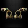 Ampper Brass Battery Terminals Connectors Clamp, Top Post Battery Terminal