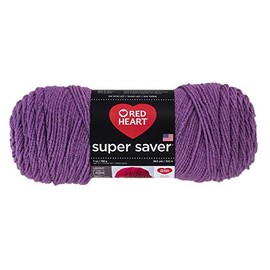 Red Heart Super Saver Yarn 528 Medium Purple