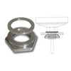 MENSI Replacement Nut and Washer for Tel-Tru Thermometer BQ300 Installation