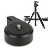 Multifunction Photography Aluminium Alloy Ballhead Base 1/4in Universal Thread Diameter