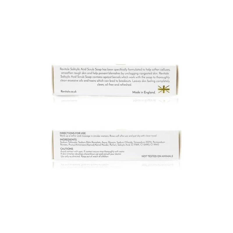 Revitale Jabón Exfoliante De Ácido Salicílico Exfoliante Antiacné 80g