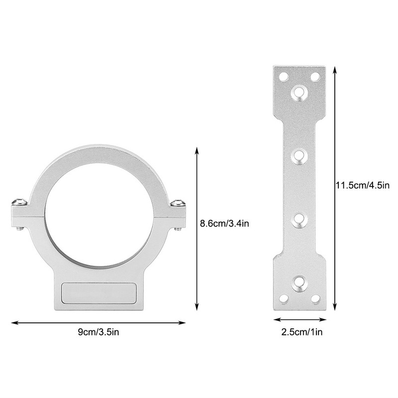 Water Cooling Water Tank 60MM Cylinder Tank Metal Buckle Mount