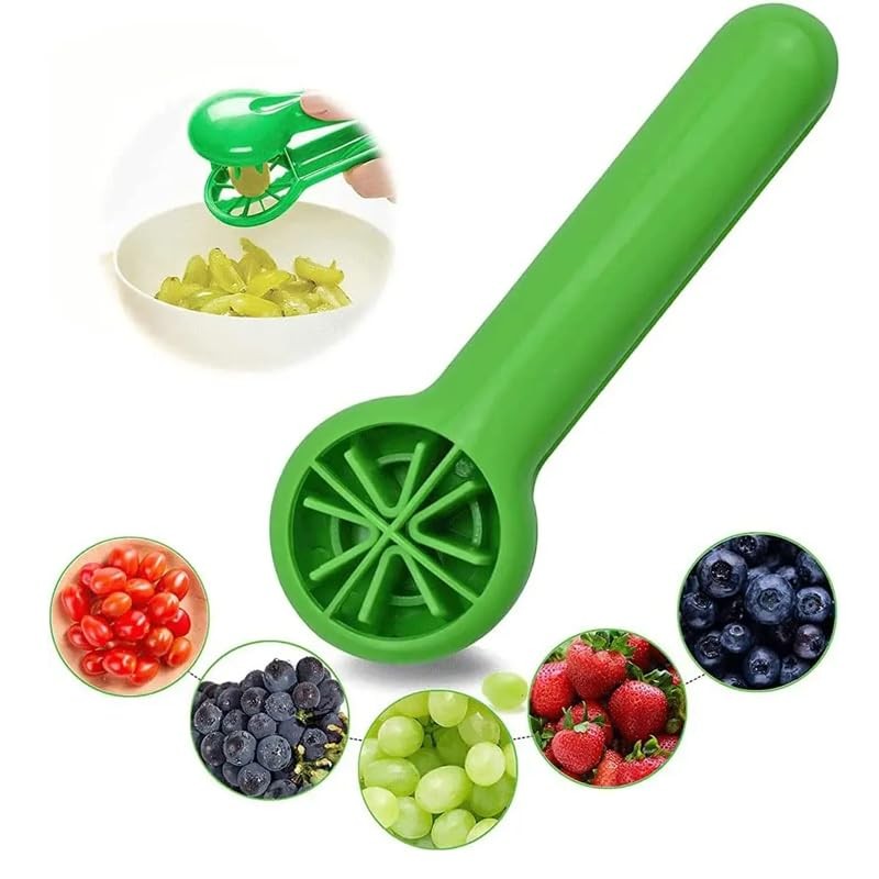 LAKYMIE Grape Cutter Grape Slicer Tomato Cherry Strawberry Cutter Tools