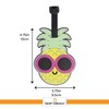 Pineapple with Sunglasses Luggage Tag