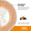 BGTEC Diamond Grinding Cutting Disc for Granite Marble, 1pc 9"