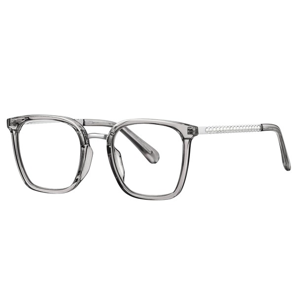 AABV Oversized Square Reading Glasses for Women Ladies,Blue Light Blocking