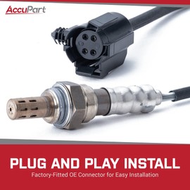 AccuPart O2 Sensor Oxygen Sensor - Fits Jeep Wrangler TJ 2000 and Cherokee XJ with 4.0L Engine - Engineered to Meet OE Specifications - Plug & Play Installation