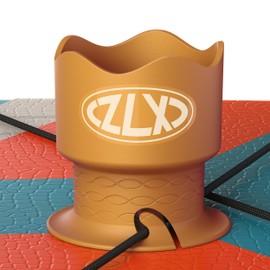 ZLX Cup Paddle Board Kayak Cup Holder, Stand Up Paddle Board Cup Holder Paddle Board Accessories Surfboards, Canoes and Kayak Holder for Types of Cup Bottle Drink