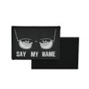 Say My Name Embroided Hook and Loop Patch