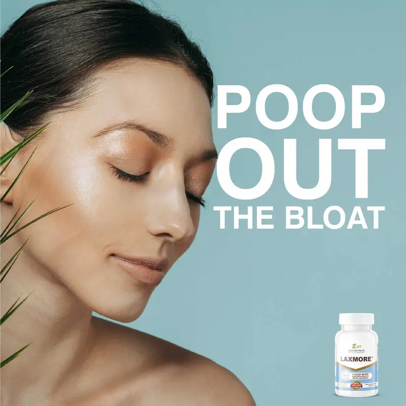 LAXMORE "I POOP MORE" Digestive Wellness Supplement – Supports Healthy