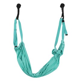 Yoga Strap Pilates Stretch Band Aerial Yoga Flexibility Strap for Flexibility Training, Adjustable Portable Yoga Stretching Hammock for Home