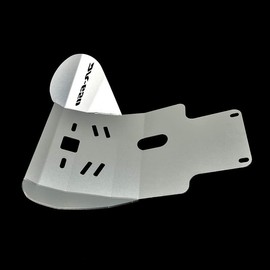 DR650 Skid Plate Engine Mud Guard Bash Cover Protector Compatible with DR 650 DR650S DR650SE 1998-2024 Motorcycle Lower Cover Engine Guard (Silver)