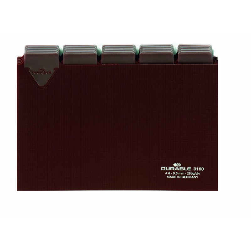 Durable 316011 Header Cards Pack of 25 A6 Landscape