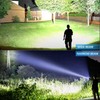 Rechargeable Flashlights High Lumens, 90,000 Lumen Brightest Led Flashlight with