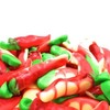 SweetGlob Red Hot Chili Peppers Filled Gummy Candy (1 Pound)