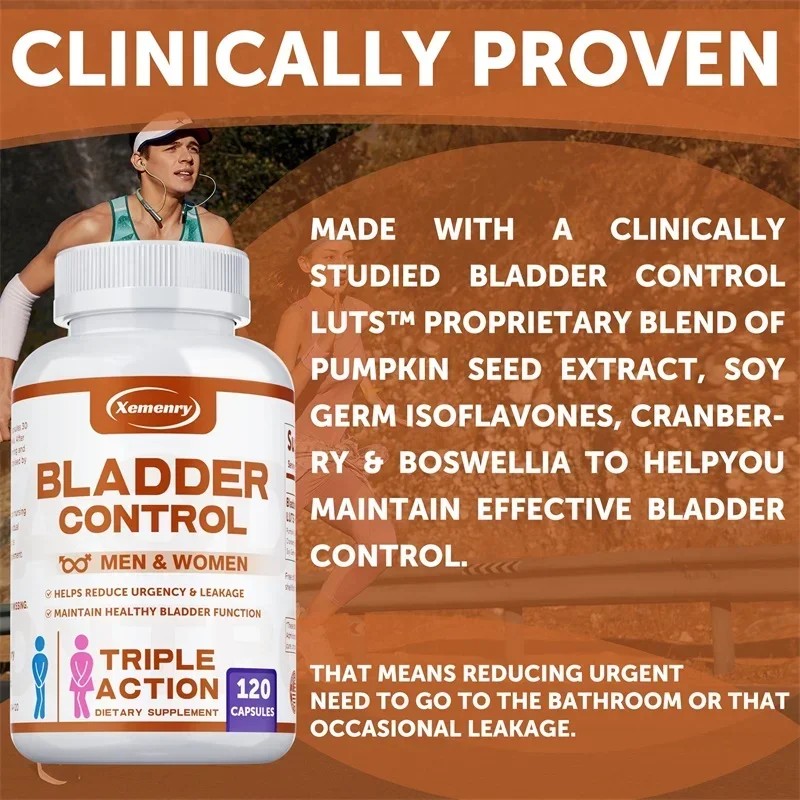 Bladder Support Supplement, Supports Normal Bladder Function & Urinary Health