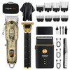 HIENA PRO Barber Clipper Set & Trimmer Kit for Men,