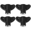 YINETTECH 4Pcs M8 Wing Knob Nut for Milling Cutter Jig