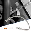 YESHMA Transmission Dipstick Stainless Braided Hose TH350 TH-400 700R4 Tranny