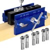 Beaiguna Self Centering Dowel Jig Kit, Drill Guide Jig Block
