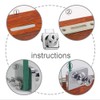 CHAOYUELYF 2 Sets Glass Cupboard Locks Security Cabinet Lock Cam