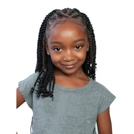 Mane Concept Afri-Naptural Pre-Stretched 6X KIDS I DEFINE EASY BRAID 30" - KBRD601 (NEONGREEN)