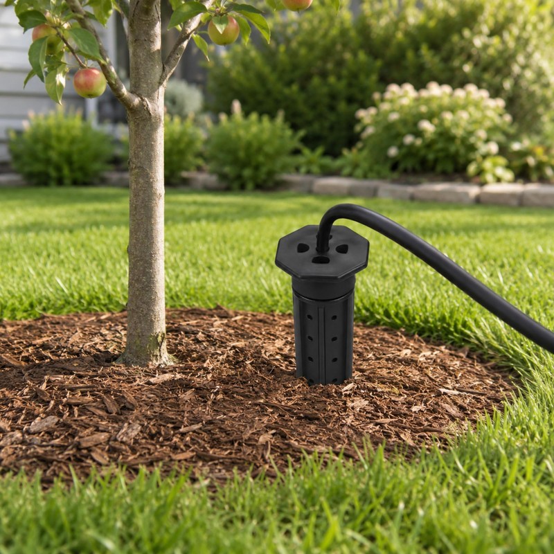 6 Pack Tree Watering Stakes Deep Root Irrigation Spike, 8