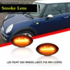 GTINTHEBOX Smoked Lens Amber Led Fender Side Marker Light Turn