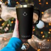 Hidranur Termo Taza Vaso Con Tapa Para Bebida Fría Y