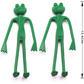 SQXBK 10pcs Decorative Plant Tie Twist Bendable Reusable Plant Cable Ties Twisting Garden Tie Frog