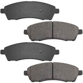 JADODE P757 Rear Ceramic Brake Pads w/Hardware Kits for Ford Excursion F-250 F-350 Super Duty Ceramic Low Dust Brake Pad 4pc