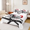 Boys Taekwondo Bed Sheet Set Queen Super Soft,Kids Teens Japanese