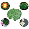 HJ Garden 10Pcs 4Inch Lotus Leaf EVA Water Surface Decoration
