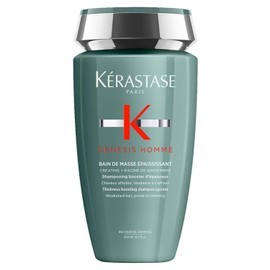 KÉRASTASE Bain de Masse Epaississant Shampoo| Ayuda a aumentar el grosor del cabello y fortificar la fibra capilar | Con Creatina y Raíz de Jengibre | 250ml