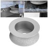 7.3cm Brazed Diamond Grinding Wheel Concave Abrasive Wheel for Stone
