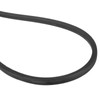 sourcing map 2pcs A27 1/2 Wrapped Rubber Belt, A-Section V