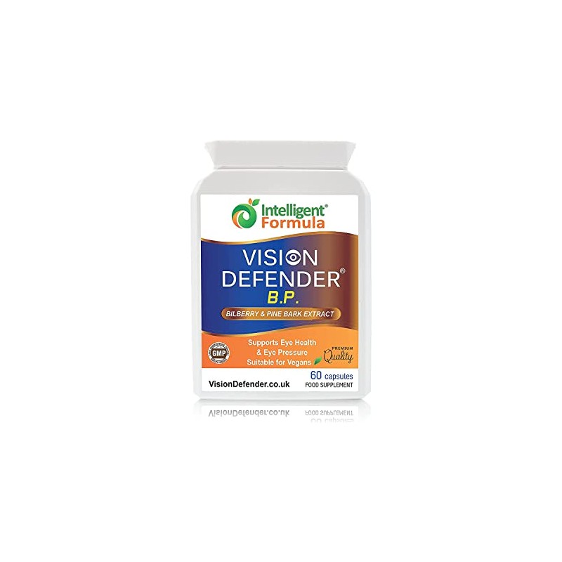 Vision Defender BP Eye Supplement: Bilberry and Pine Bark Extracts