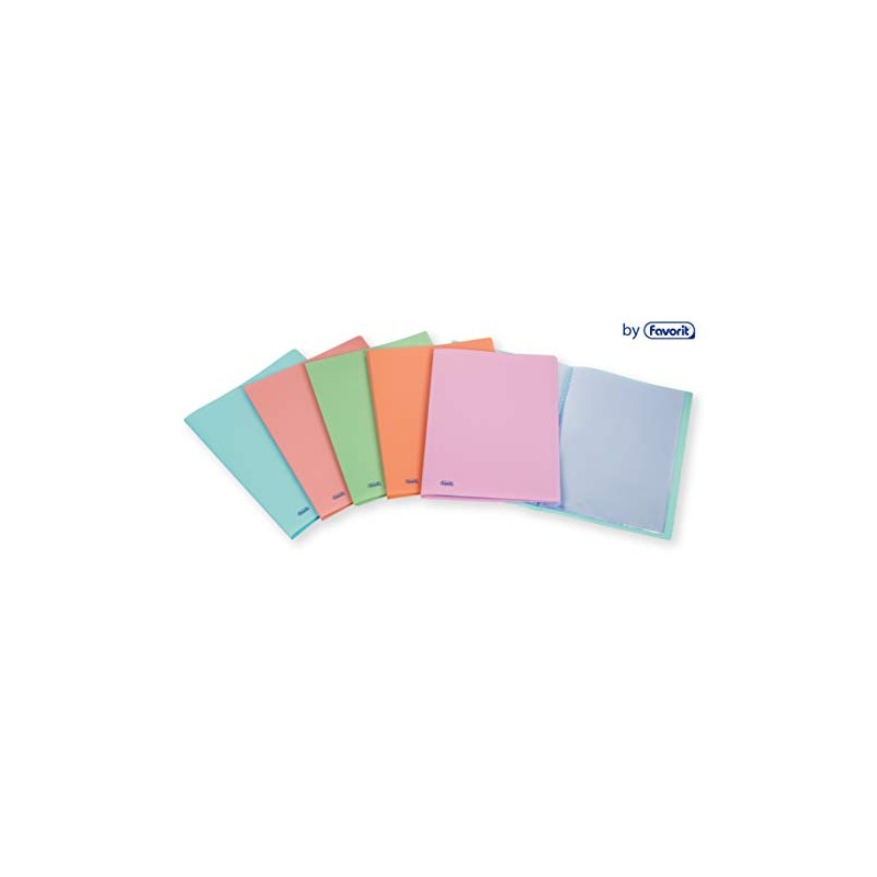 Favorit P@STEL 400116629 Display Book with 60 Pockets Interior Format