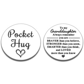 Granddaughter Gifts from Grandma, Coastal Granddaughter Inspirational Gift for Granddaughter School Supplies, To My Granddaughter Birthday Gifts Christmas Stocking Stuffer for Grand Daughter