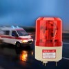 DC 12V Flash Rotary Warning Light Alarm Lamp Factory Construction
