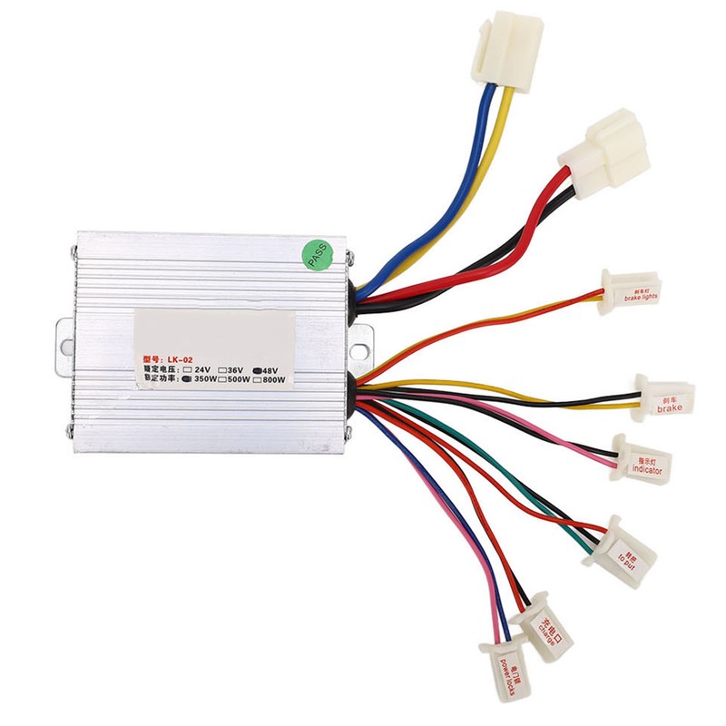Electric Bike Controller Kit 48V 350W High Safety Power Display
