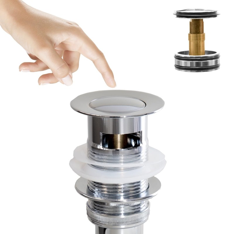 NEG NX1033B Pop Up Waste Waste Waste Stopper with Dirt