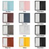 GNEGNI PU Leather Checkbook Cover for Men and Women, Slim